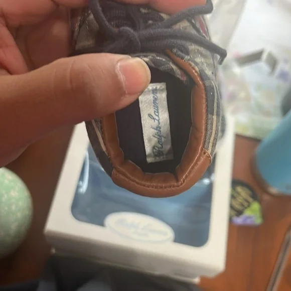 Polo Ralph Lauren baby boy shoes size 2 - Picture 3 of 6